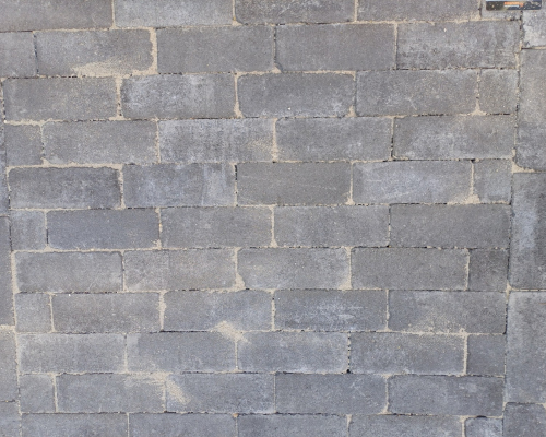 Betonklinkers Winter getrommeld