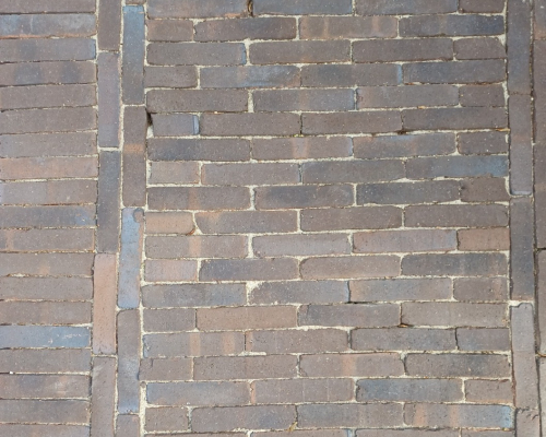 Bruin bont antiek getrommeld waaltje